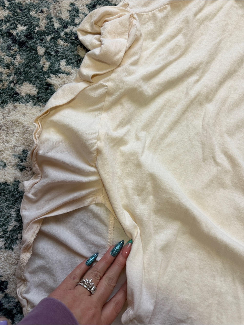 Pebby Forevee flowy short sleeve top - Picture 2 of 4